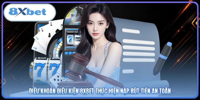 Điều khoản điều kiện 8XBET thực hiện nạp rút tiền an toàn