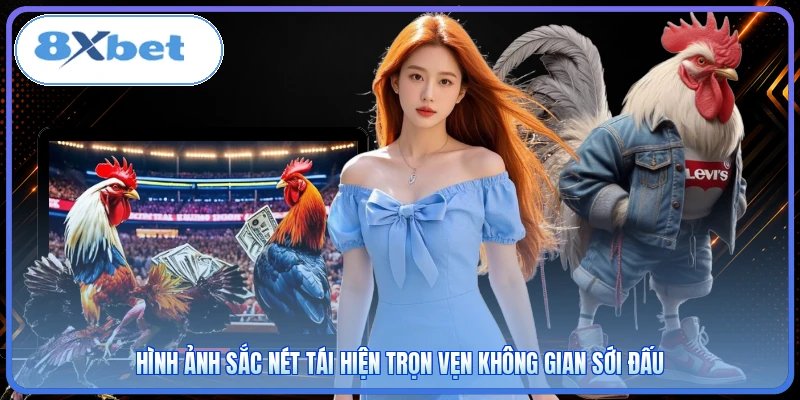 Hình ảnh sắc nét tái hiện trọn vẹn không gian sới đấu