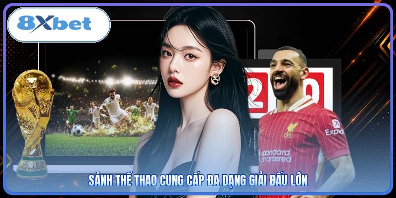Sảnh thể thao cung cấp đa dạng giải đấu lớn